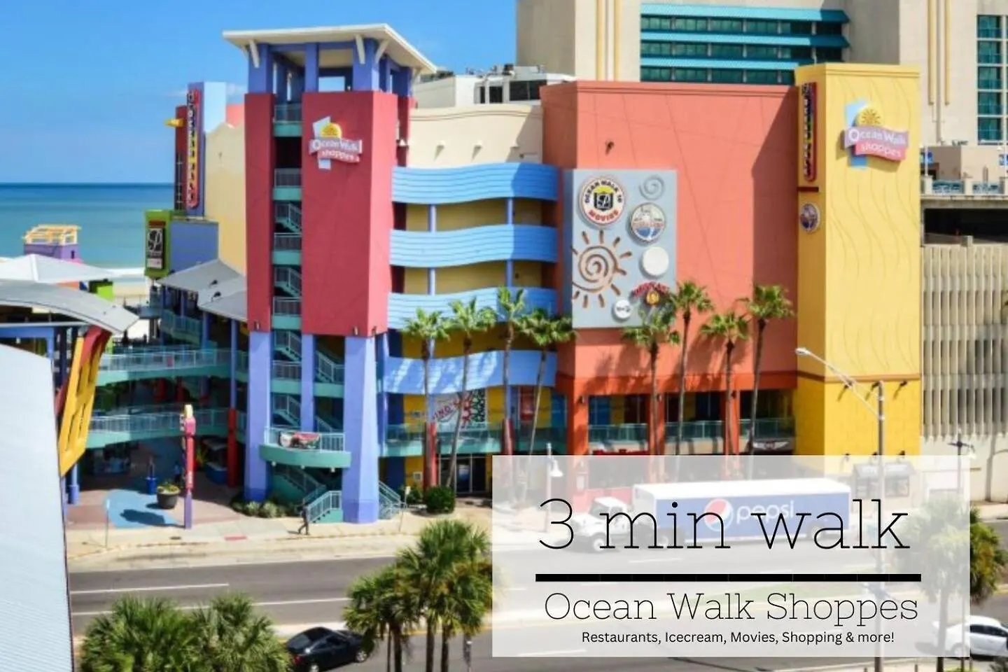 Vacation In Comfort And Luxury - 1Br Direct Oceanfront - Wyndham Ocean Walk Resort 1307 Daytona Beach 0*,