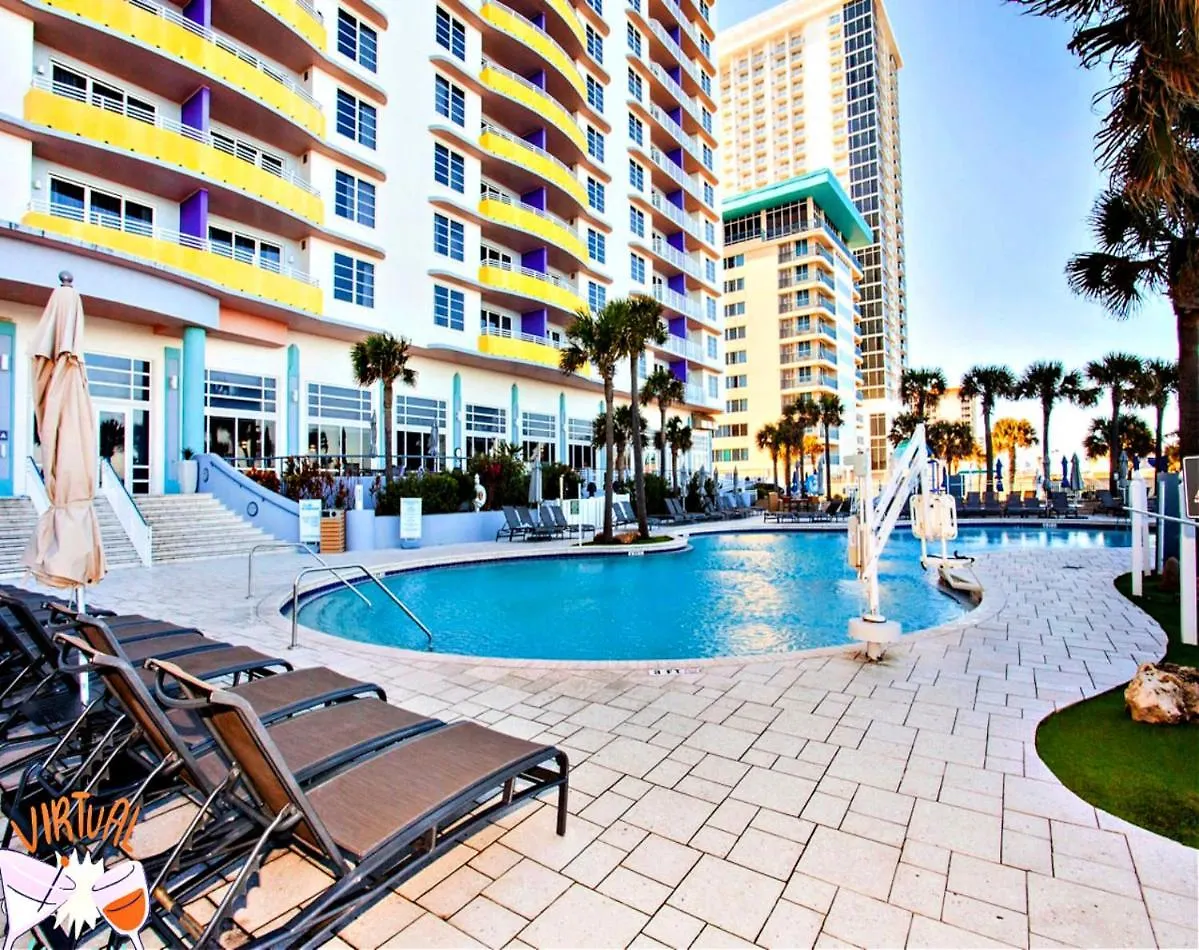 Vacation In Comfort And Luxury - 1Br Direct Oceanfront - Wyndham Ocean Walk Resort 1307 Daytona Beach