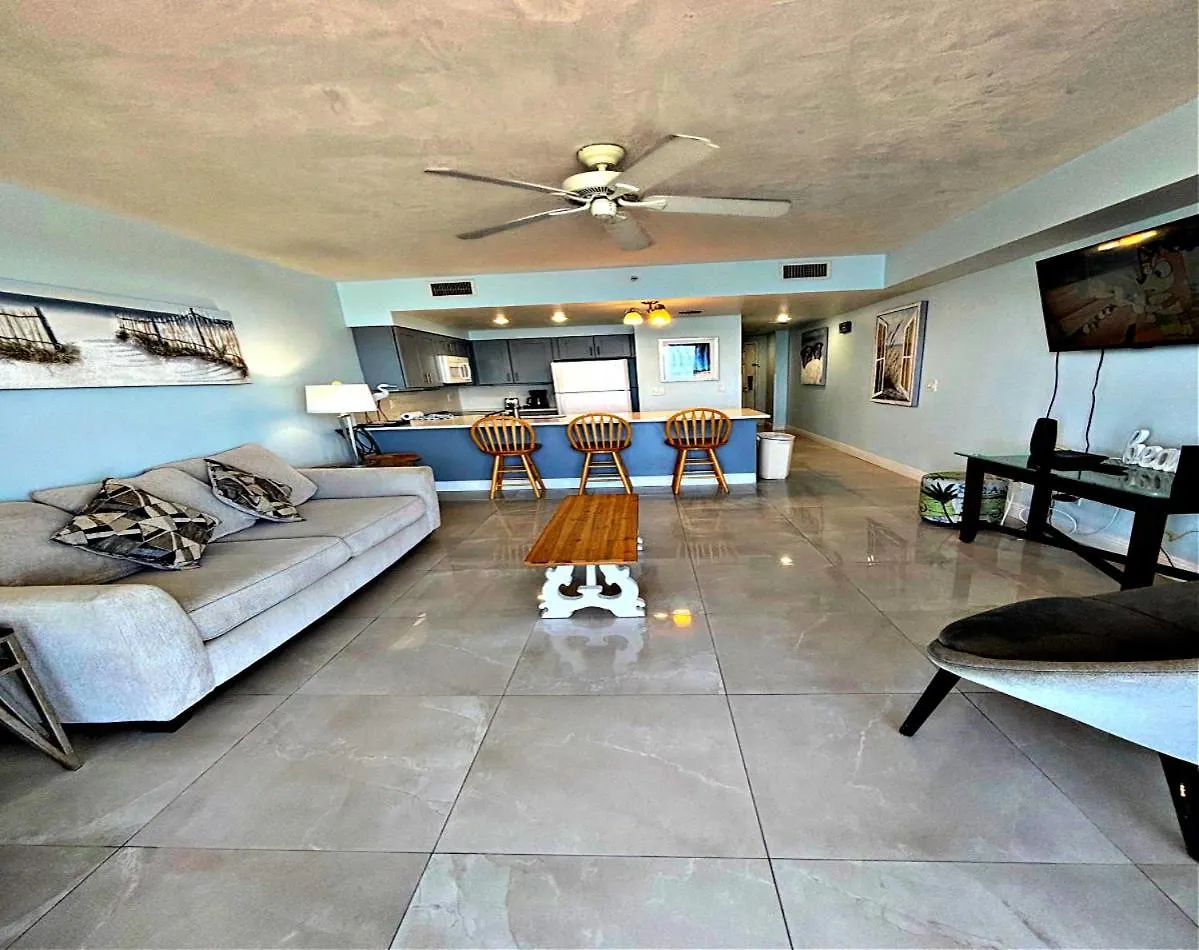 Apartment Vacation In Comfort And Luxury - 1Br Direct Oceanfront - Wyndham Ocean Walk Resort 1307 Daytona Beach