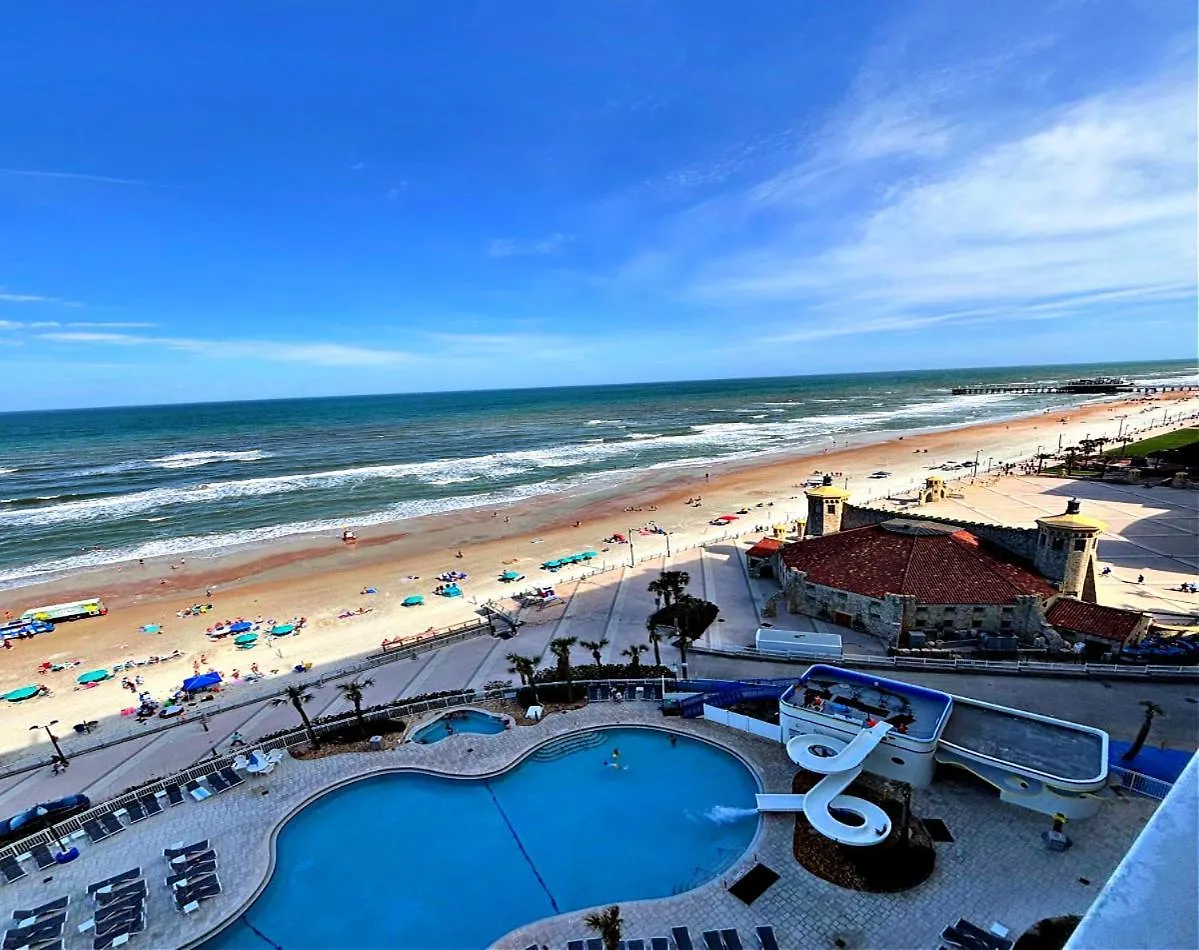 Vacation In Comfort And Luxury - 1Br Direct Oceanfront - Wyndham Ocean Walk Resort 1307 Daytona Beach